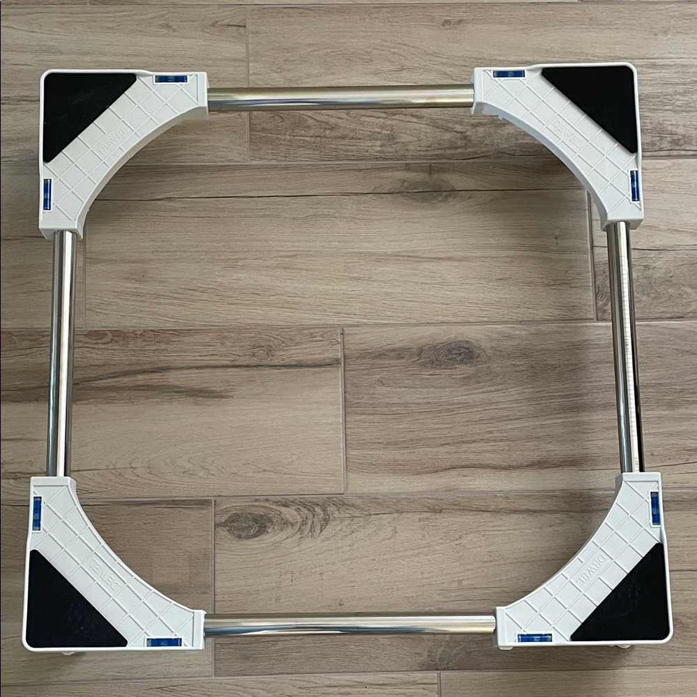 Adjustable silver Appliance Base. dorm office or efficiency apartment appliances